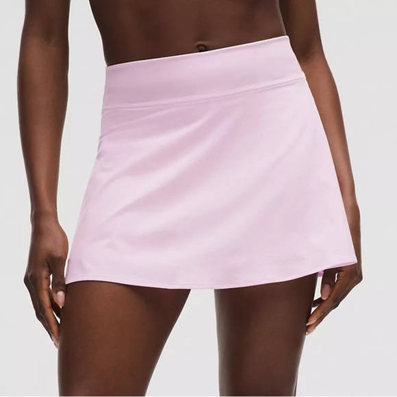 Lululemon Lightweight High-Rise Tennis Skirt in Pink Organza - size 12 NWT - Picture 2 of 7